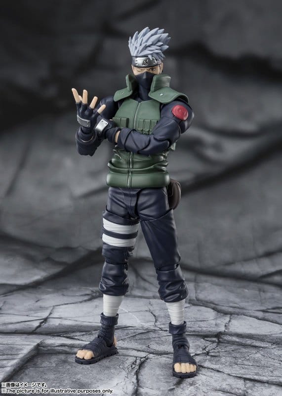 Naruto S.H.Figuarts Action Figure KAKASHI HATAKE -THE FAMED SHARINGAN HERO - 2