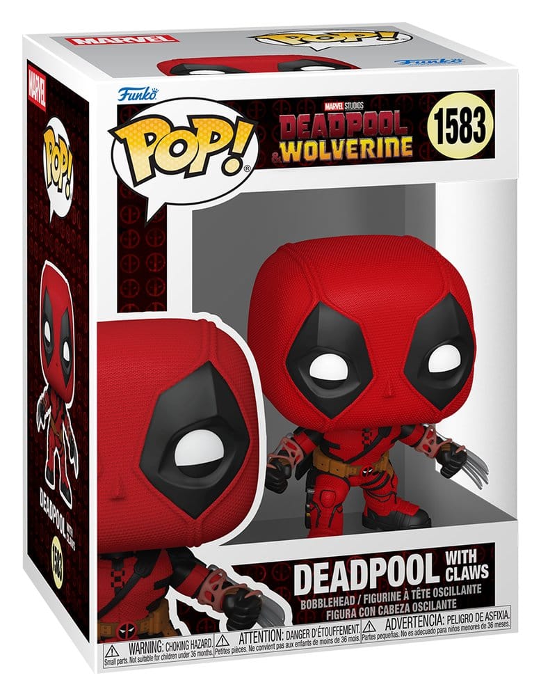 Deadpool & Wolverine POP! Vinyl Figure DEADPOOL WITH CLAWS - 2