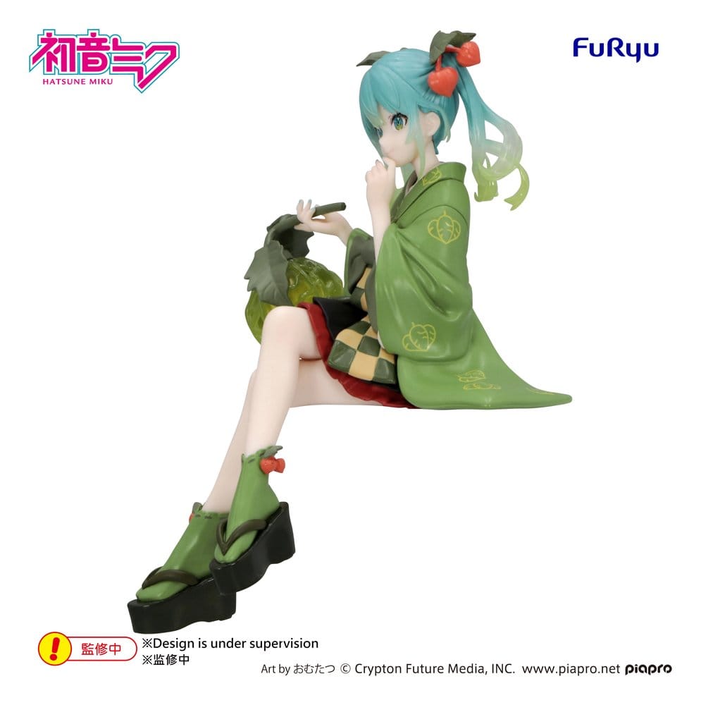 Hatsune Miku Noodle Stopper Figure FLOWER FAIRY WINTER CHERRY GREEN COLOR VER. - 2