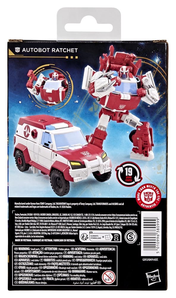 Transformers Age of the Primes Deluxe Class Action Figure AUTOBOT RATCHET - 2