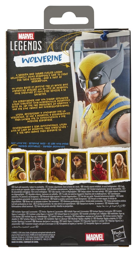 Deadpool & Wolverine Marvel Legends Action Figure WOLVERINE - 2
