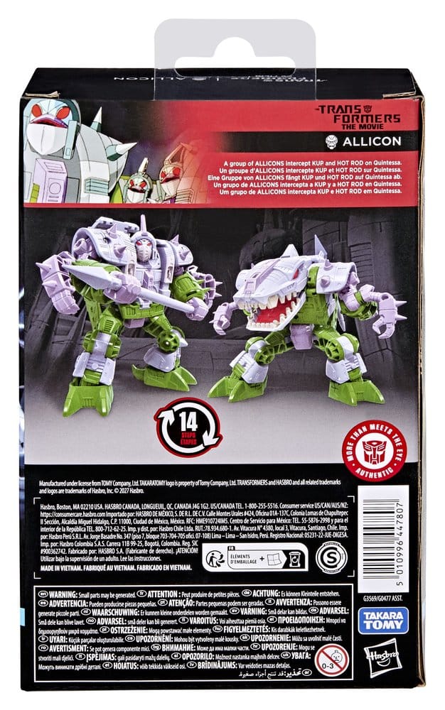 The Transformers: The Movie Studio Series Deluxe Class Action Figure ALLICON - 2