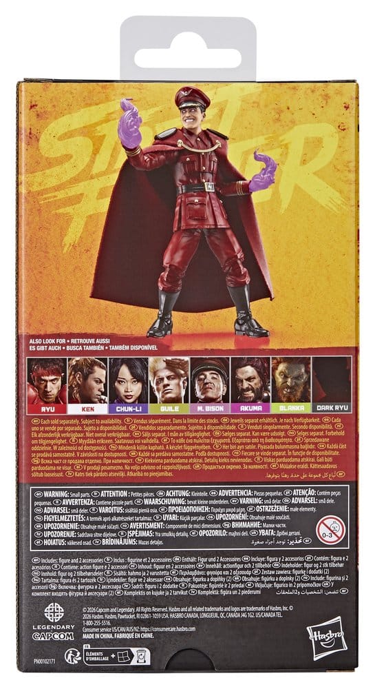 Street Fighter Action Figure M. BISON - 2