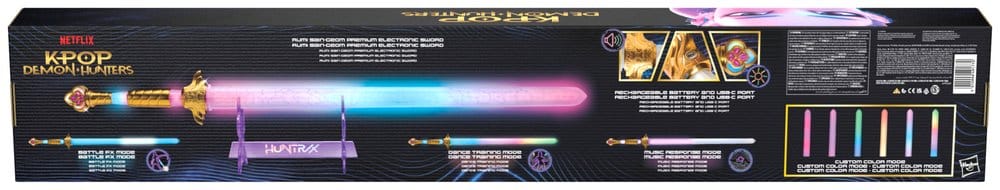 KPop Demon Hunters Rumi Sain-Geom Premium Electronic Sword - 2