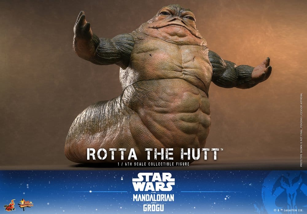 Star Wars Movie Masterpiece Action Figure 1/6 ROTTA THE HUTT - 2