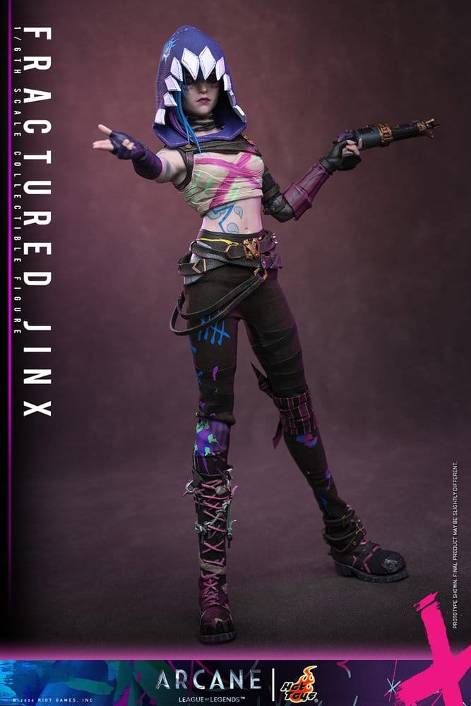 Arcane Action Figure 1/6 FRACTURED JINX - 2