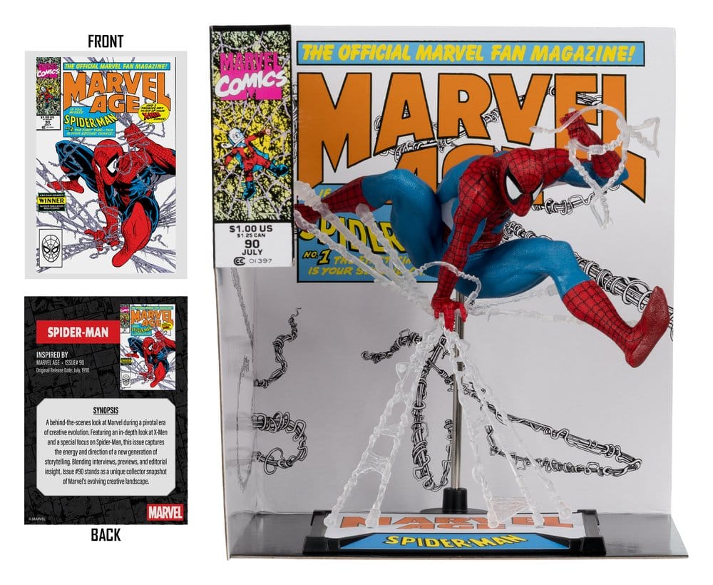 Marvel Statue 1/10 SPIDER-MAN (MARVEL AGE #90) - 2