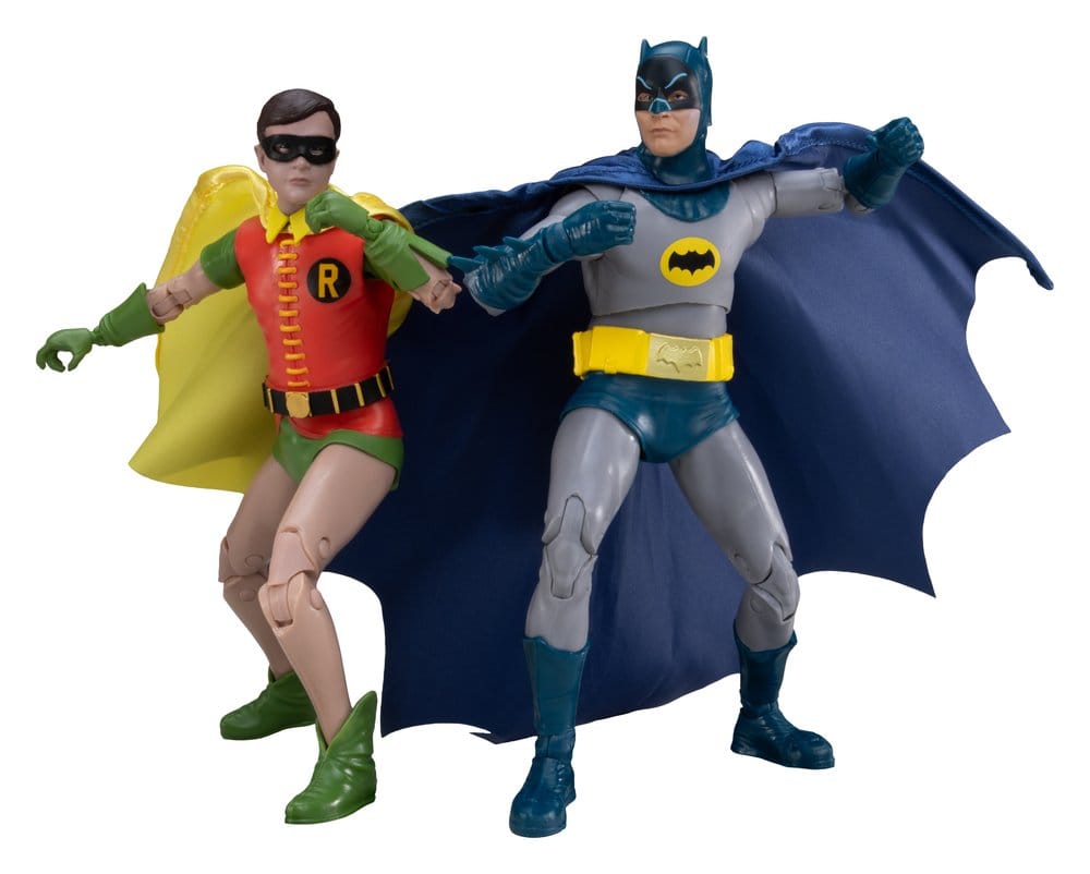 Batman Classic TV Series DC Multiverse McFarlane Collector Edition Action Figure 2-PACK BATMAN AND ROBIN - 2