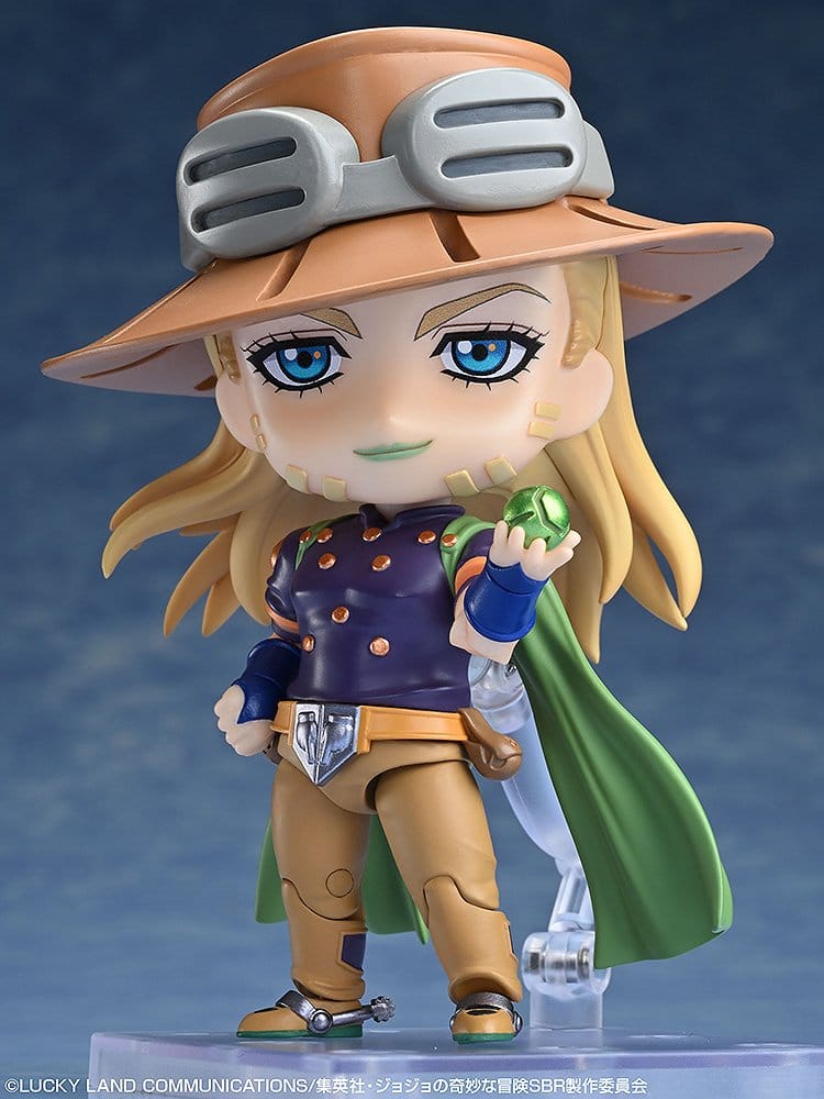 JoJo's Bizarre Adventure Steel Ball Run Nendoroid Action Figure GYRO ZEPPELI - 2