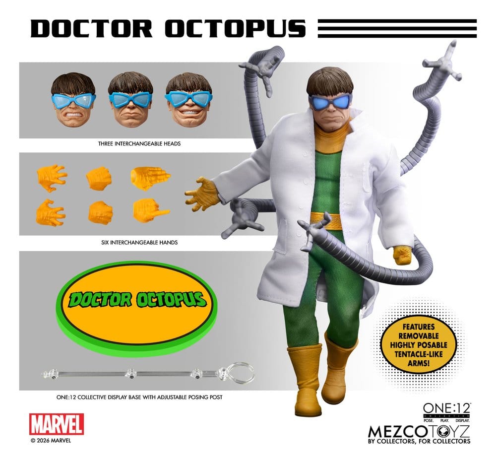Marvel Comics One:12 Collective Action Figure 1/12 DOCTOR OCTOPUS - 2