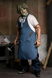 Texas Chainsaw Massacre Clothed Action Figure LEATHERFACE WITH OLD LADY MASK - 2