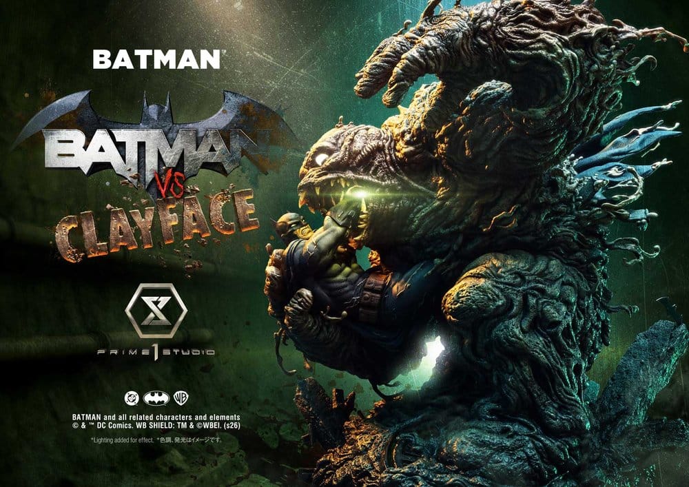 DC Comics Ultimate Premium Masterline Series Statue 1/4 BATMAN VS CLAYFACE - 2