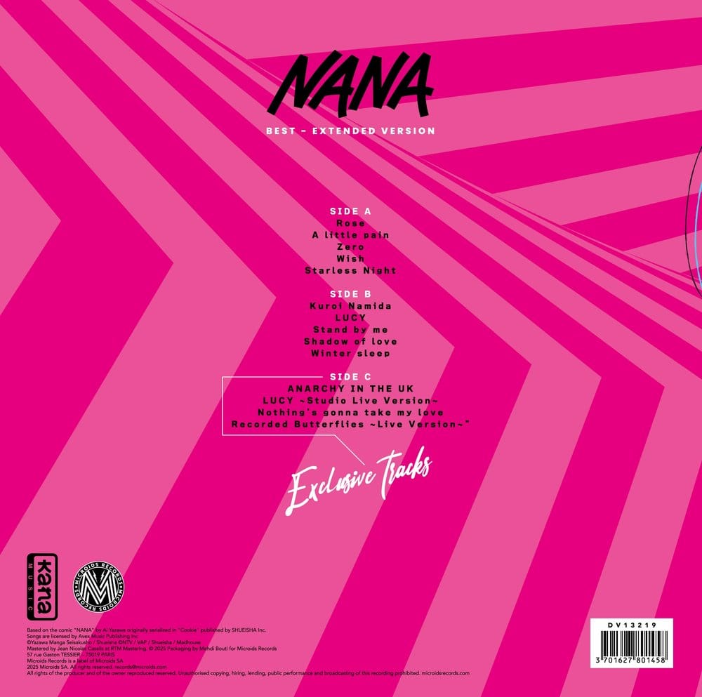 Nana Best Collection Vinyl 2 x LP Extended Version - 2