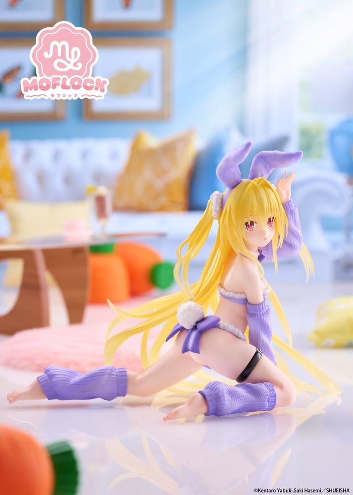 To Love-Ru Darkness MOFLOCK Figure GOLDEN DARKNESS (FLUFFY BUNNY VER.) - 2