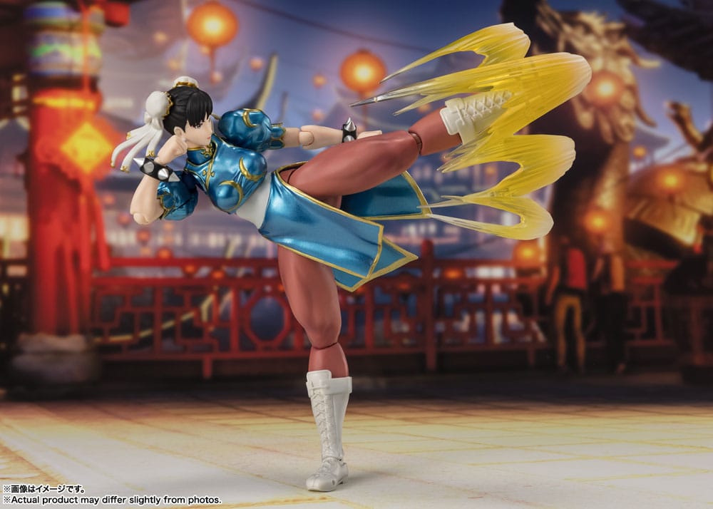 Street Fighter S.H. Figuarts Action Figure CHUN-LI (OUTFIT 2) - 3