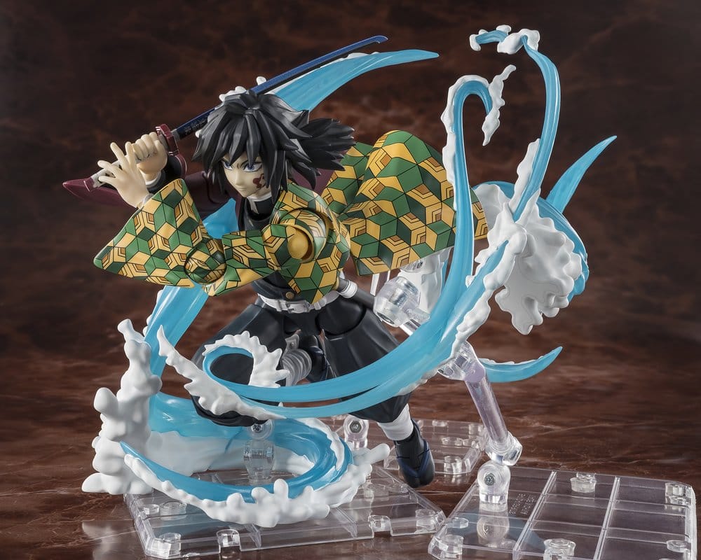 Demon Slayer: Kimetsu no Yaiba S.H. Figuarts Accessory Set Tanjiro Kamado & Giyu Tomioka Water Breathing Option Parts Set - 3