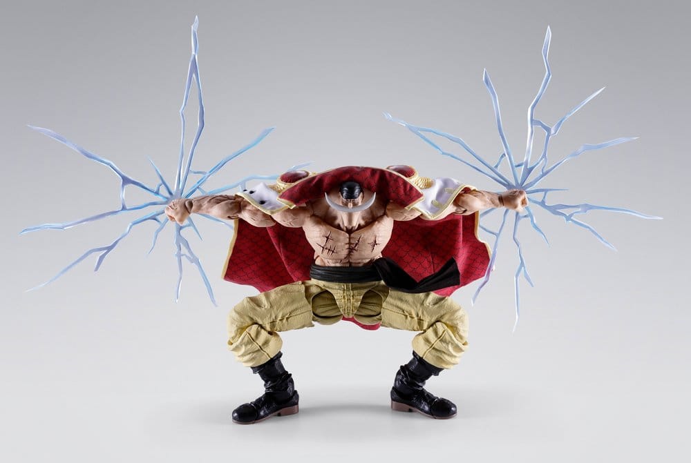 One Piece S.H.Figuarts Action Figure EDWARD NEWGATE -MARINEFORD - 3