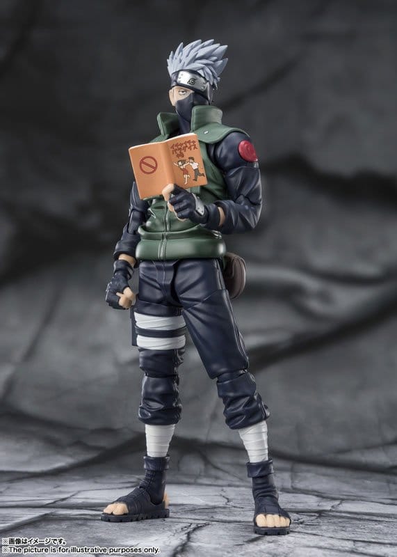 Naruto S.H.Figuarts Action Figure KAKASHI HATAKE -THE FAMED SHARINGAN HERO - 3