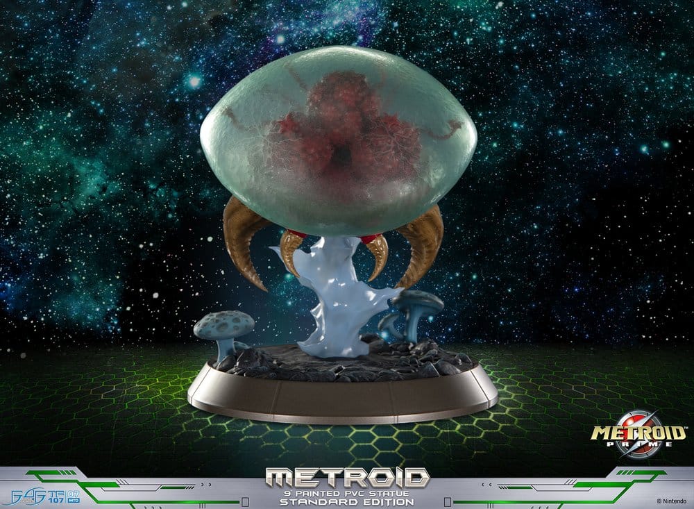 Metroid Prime PVC Figure METROID (STANDARD) (GLOW IN THE DARK) - 3
