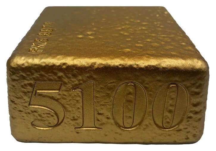 James Bond Prop Replica 1/1 Goldfinger Fort Knox Bullion Bar Limited Edition - 3