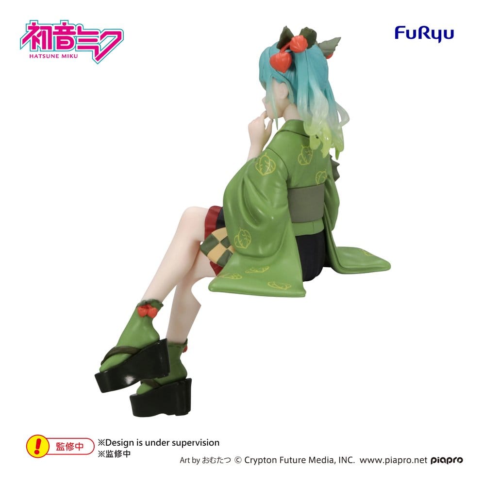 Hatsune Miku Noodle Stopper Figure FLOWER FAIRY WINTER CHERRY GREEN COLOR VER. - 3
