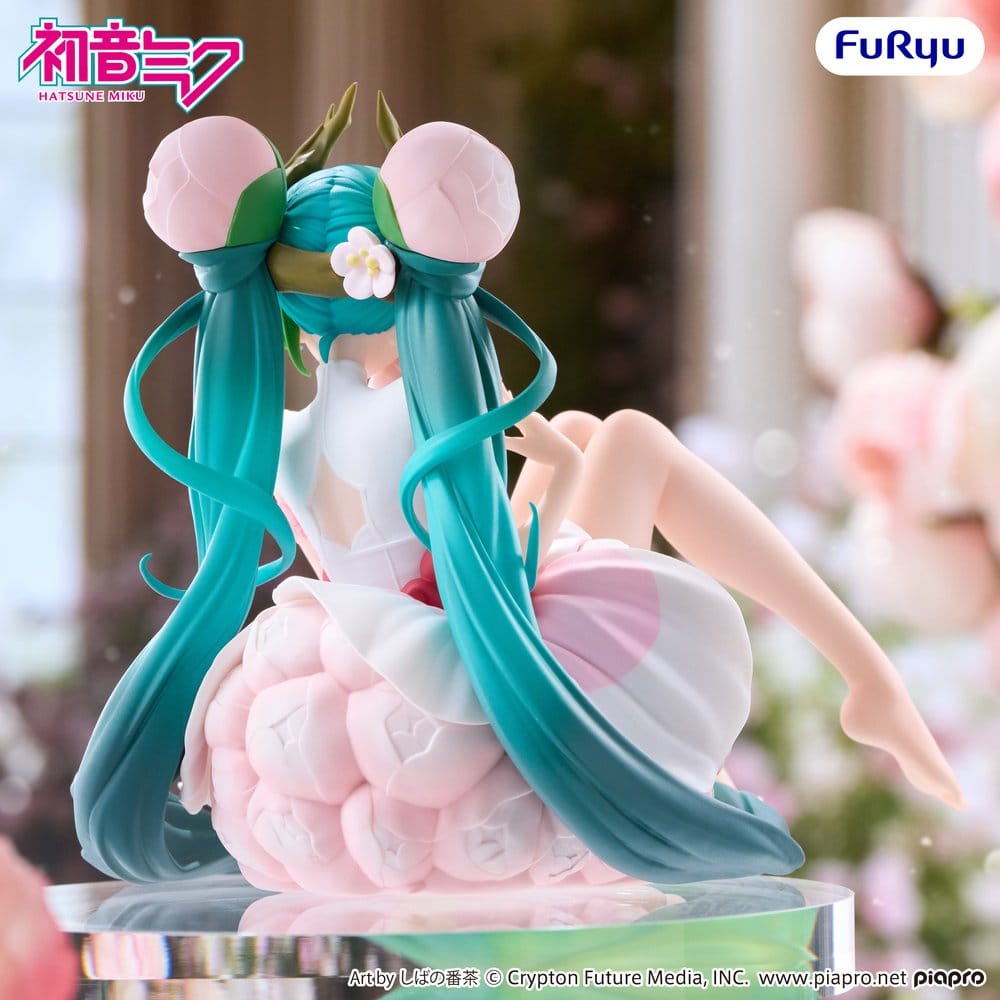 Hatsune Miku Noodle Stopper Figure FLOWER FAIRY WHITE PLUM BLOSSOM - 3
