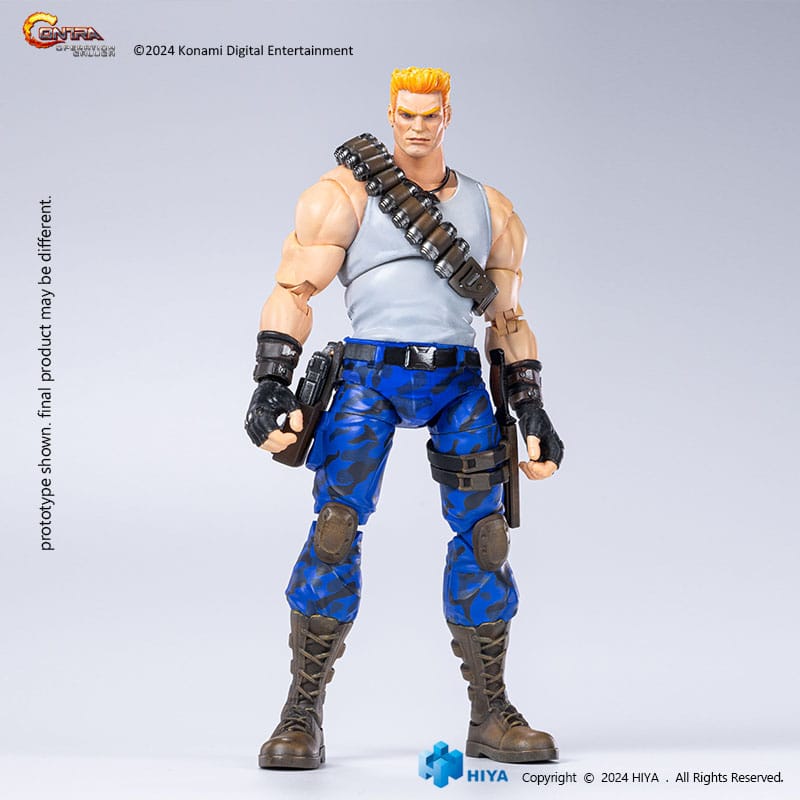 Contra: Operation Galuga Exquisite Basic Action Figure BILL RIZER - 3