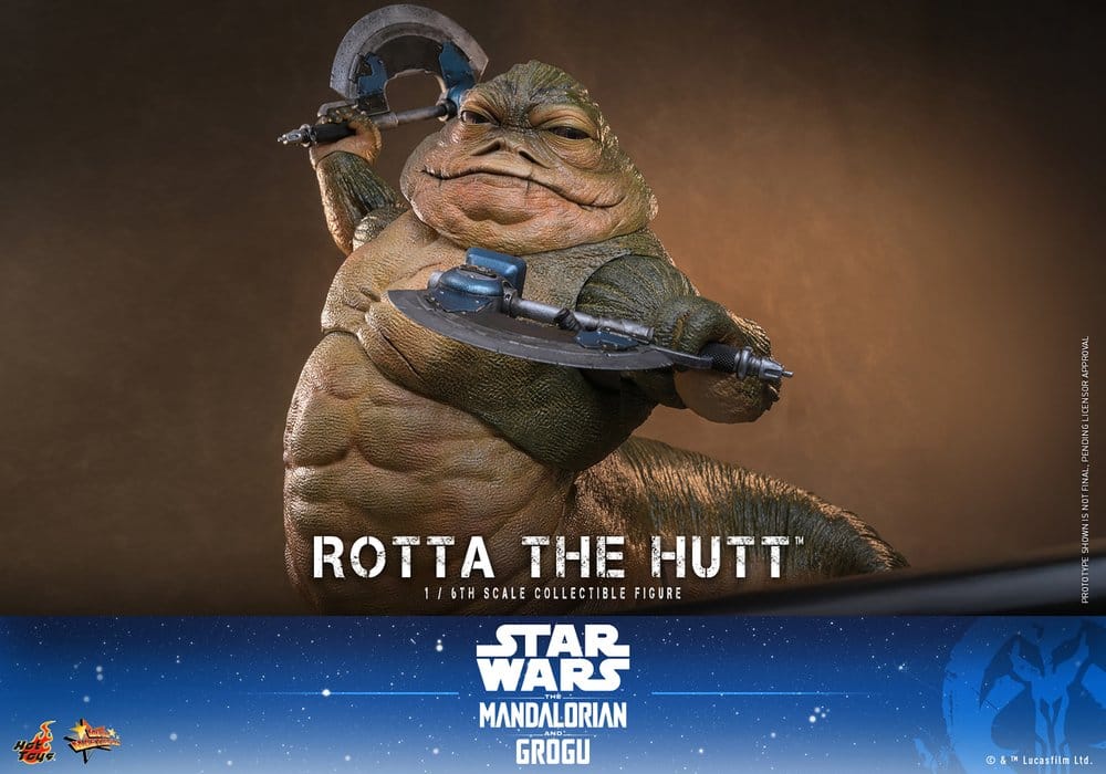 Star Wars Movie Masterpiece Action Figure 1/6 ROTTA THE HUTT - 3