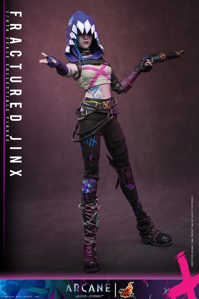 Arcane Action Figure 1/6 FRACTURED JINX - 3
