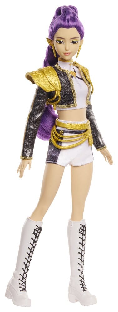 KPop Demon Hunters Singing Doll Huntrix Rumi (Golden) - 3