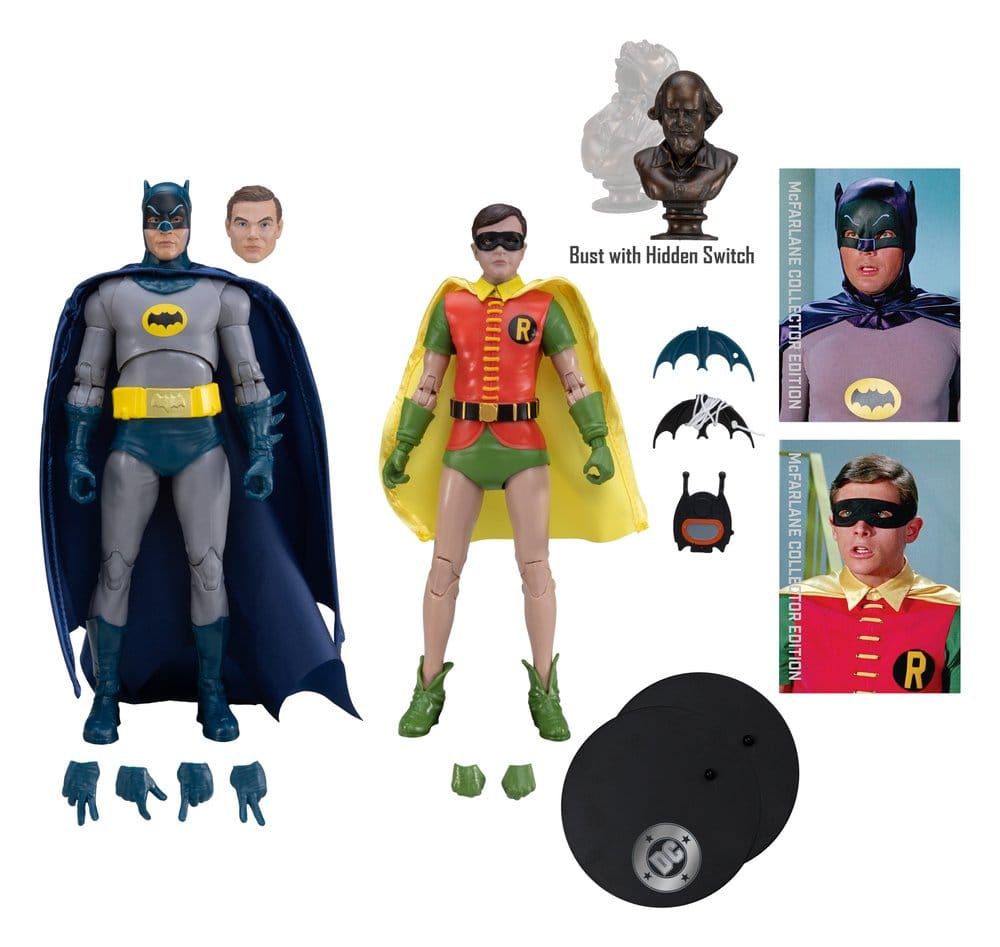 Batman Classic TV Series DC Multiverse McFarlane Collector Edition Action Figure 2-PACK BATMAN AND ROBIN - 3