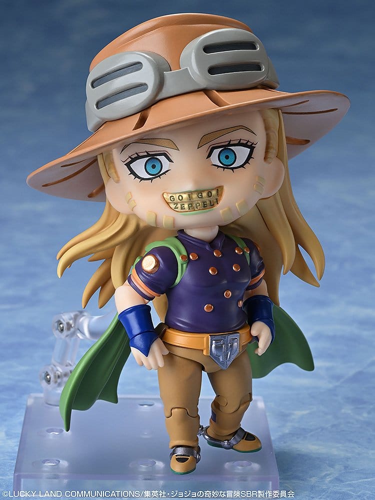 JoJo's Bizarre Adventure Steel Ball Run Nendoroid Action Figure GYRO ZEPPELI - 3