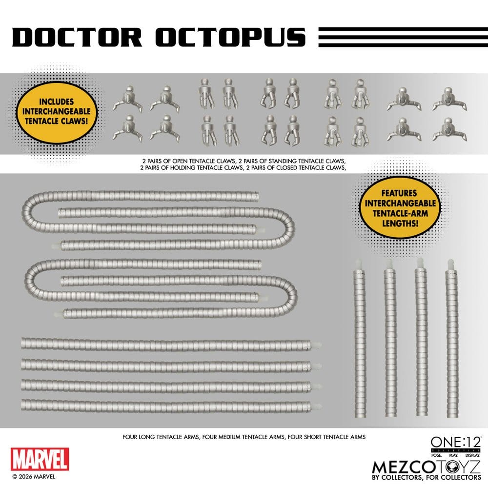 Marvel Comics One:12 Collective Action Figure 1/12 DOCTOR OCTOPUS - 3