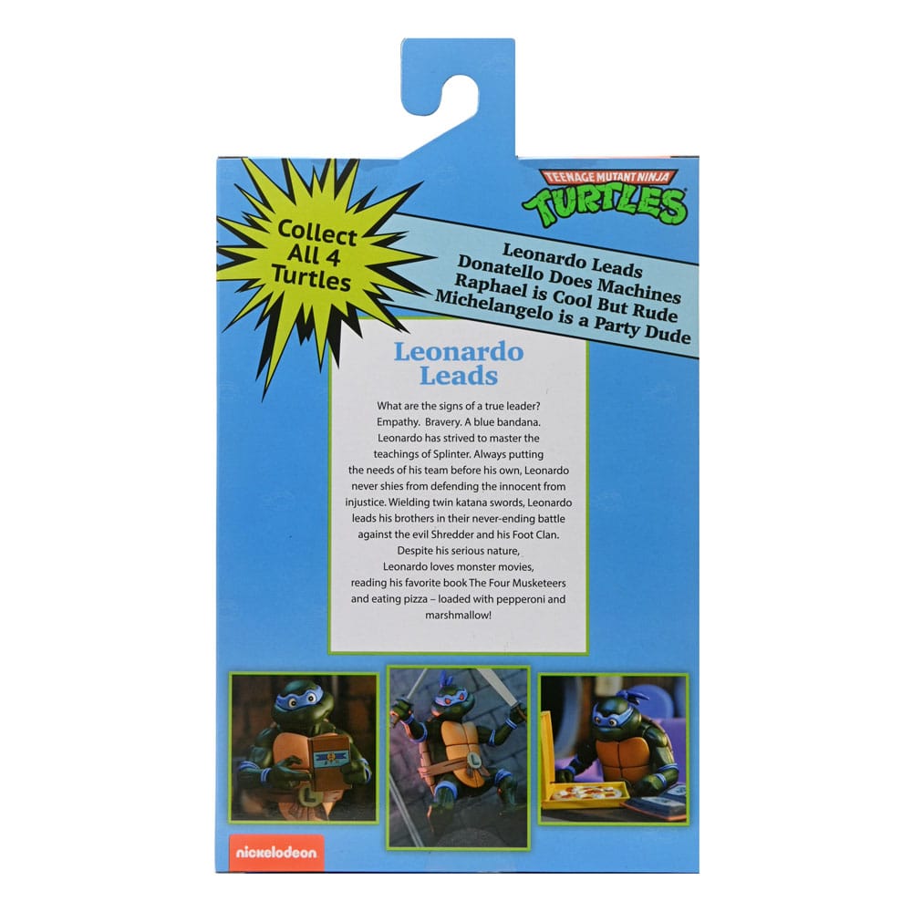 Teenage Mutant Ninja Turtles (1987 Cartoon) Action Figure ULTIMATE LEONARDO (VHS) - 3