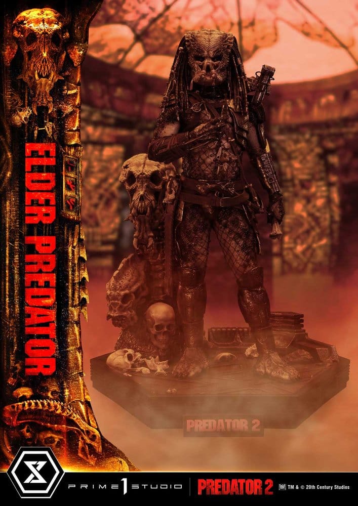 Predator 2 (Film) Museum Masterline Statue 1/3 ELDER PREDATOR - 3
