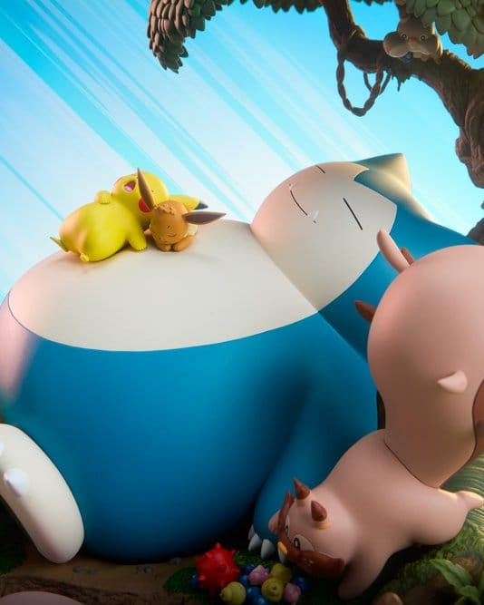 Pokémon Diorama Snorlax - 3