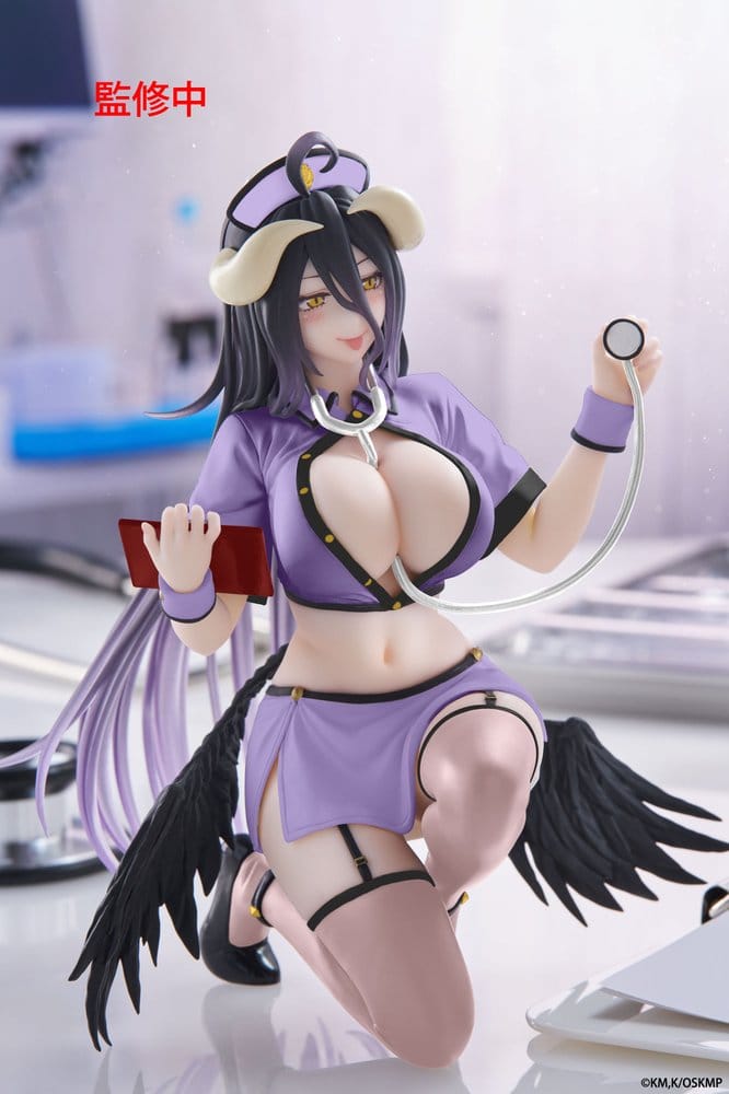 Overlord Figure DESKTOP CUTE ALBEDO (NURSE VER.) RENEWAL - 3