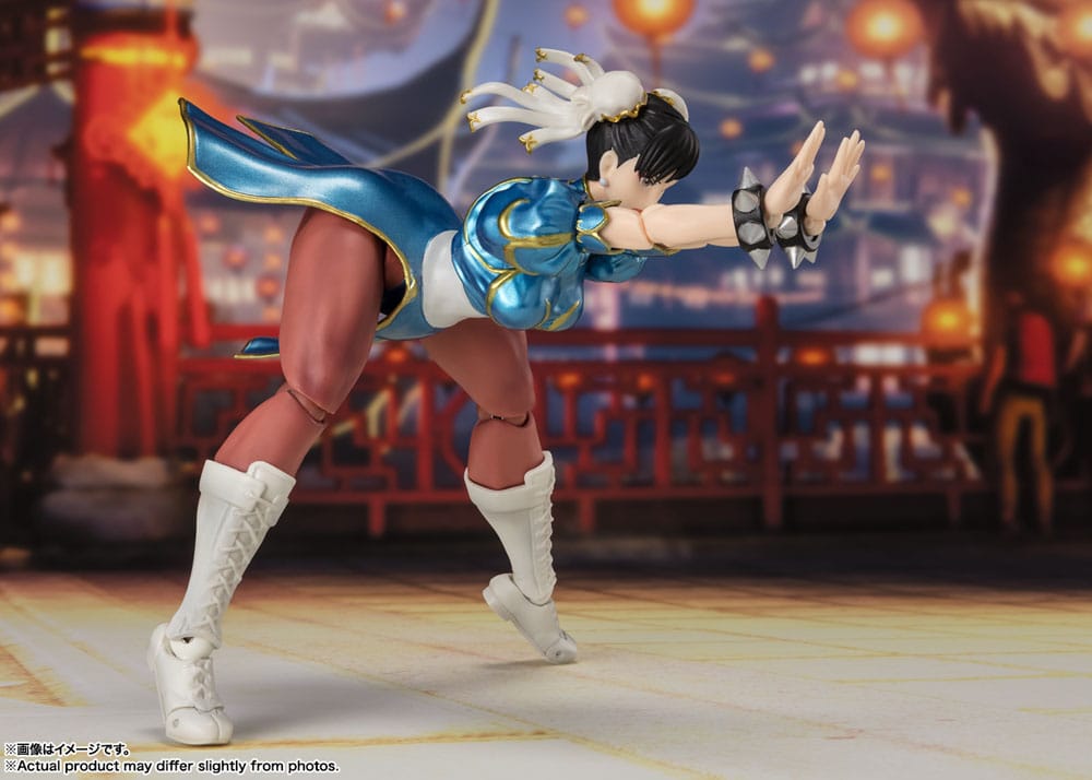 Street Fighter S.H. Figuarts Action Figure CHUN-LI (OUTFIT 2) - 4