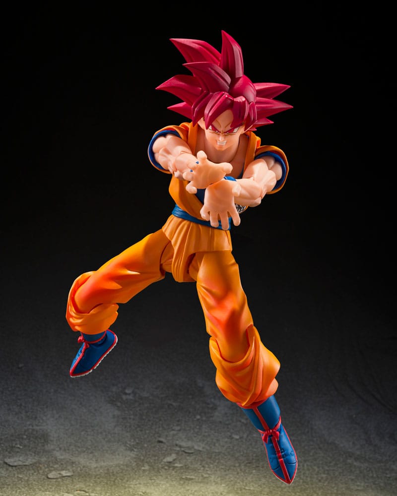 Dragon Ball Super S.H.Figuarts Action Figure SUPER SAIYAN GOD SON GUKO (GOD AURA) - 4