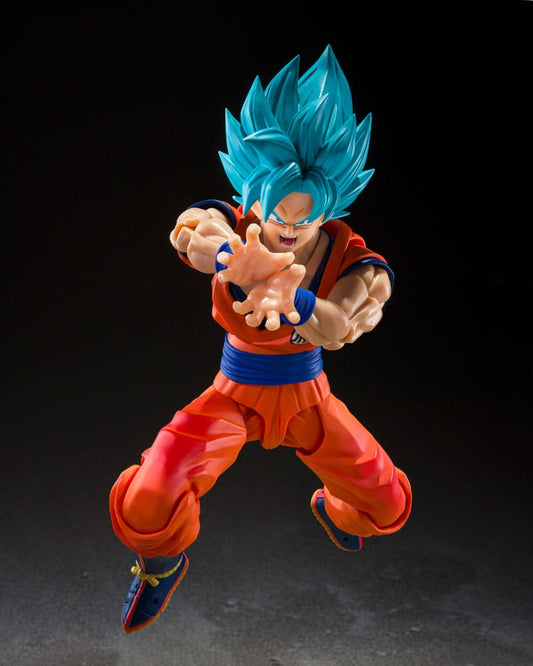 Dragon Ball Super S.H.Figuarts Action Figure SUPER SAIYAN GOD SUPER SON GUKO (BLUE POWER TRANSCENDING LIMITS) - 4