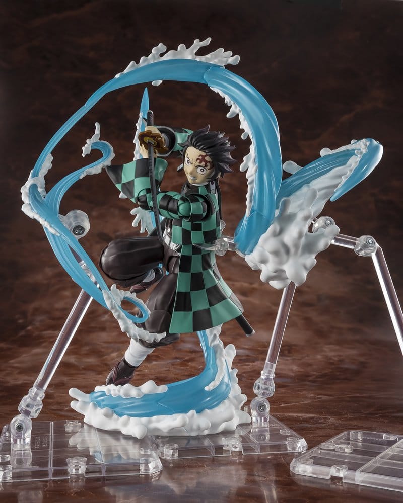 Demon Slayer: Kimetsu no Yaiba S.H. Figuarts Accessory Set Tanjiro Kamado & Giyu Tomioka Water Breathing Option Parts Set - 4