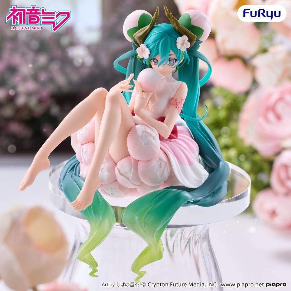 Hatsune Miku Noodle Stopper Figure FLOWER FAIRY WHITE PLUM BLOSSOM - 4