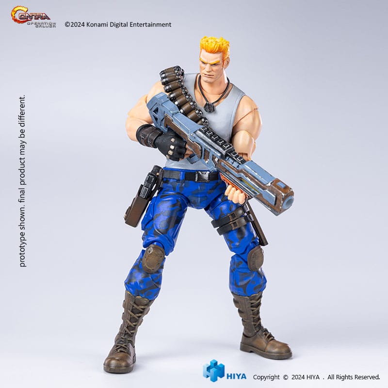 Contra: Operation Galuga Exquisite Basic Action Figure BILL RIZER - 4
