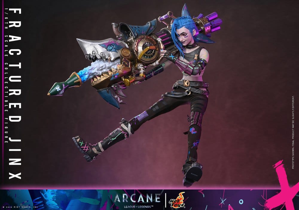 Arcane Action Figure 1/6 FRACTURED JINX - 4