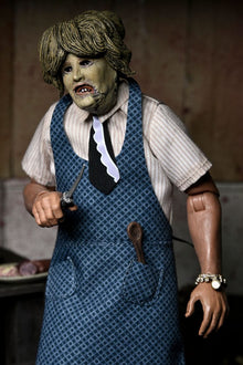 Texas Chainsaw Massacre Clothed Action Figure LEATHERFACE WITH OLD LADY MASK - 4