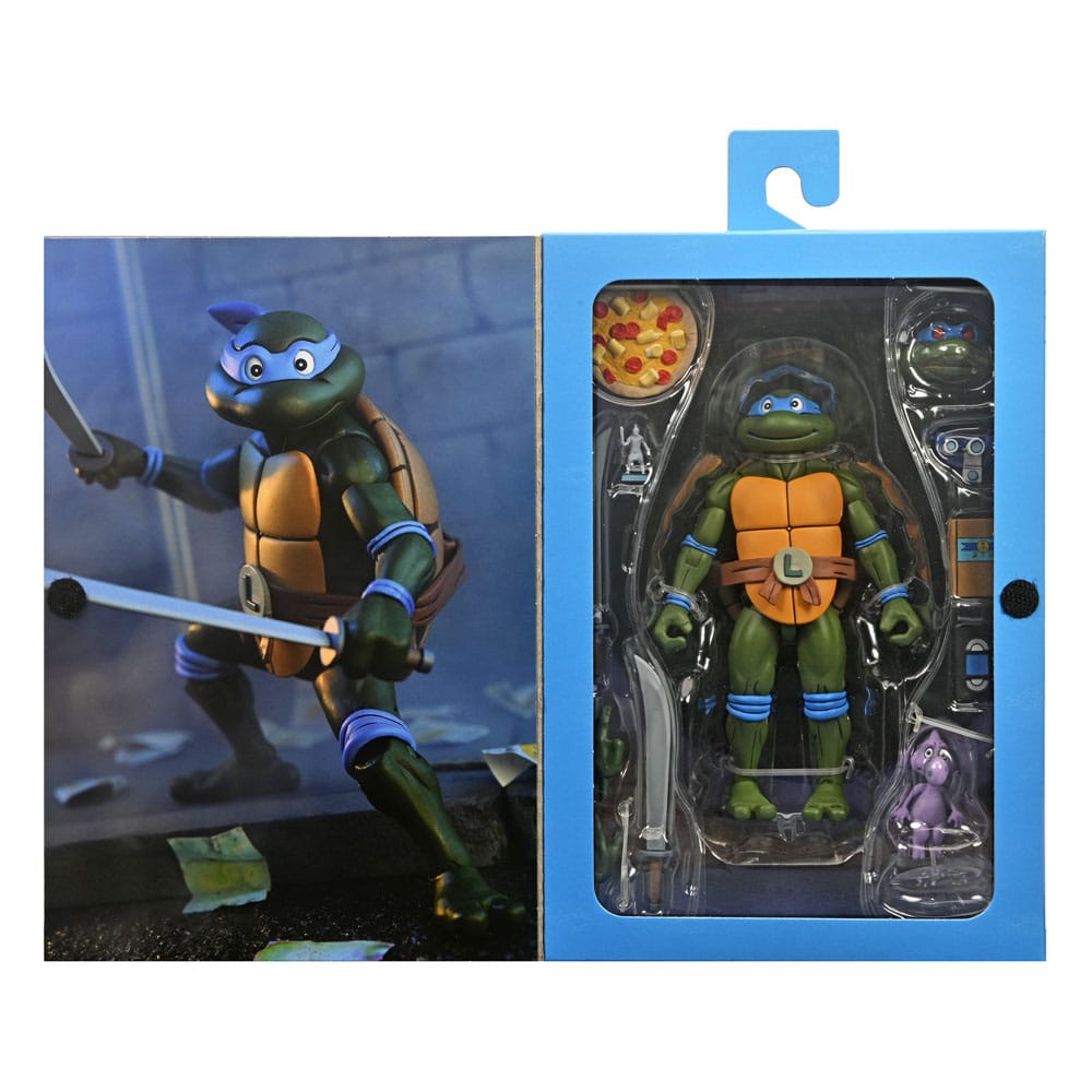 Teenage Mutant Ninja Turtles (1987 Cartoon) Action Figure ULTIMATE LEONARDO (VHS) - 4