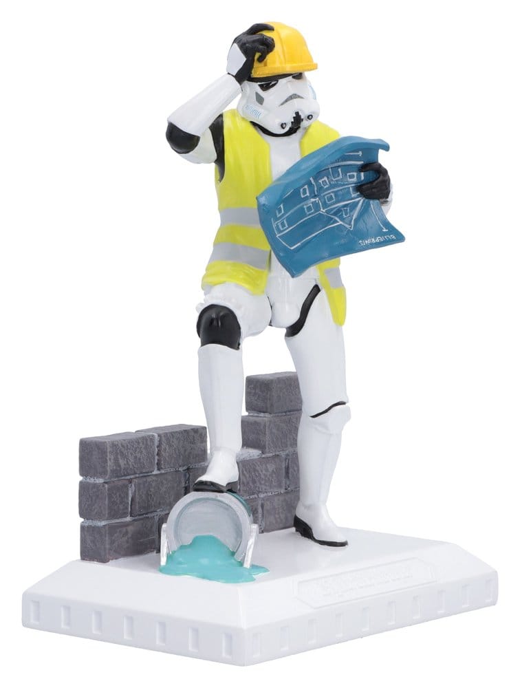 Original Stormtrooper Figure Hit a Brick Wall - 4