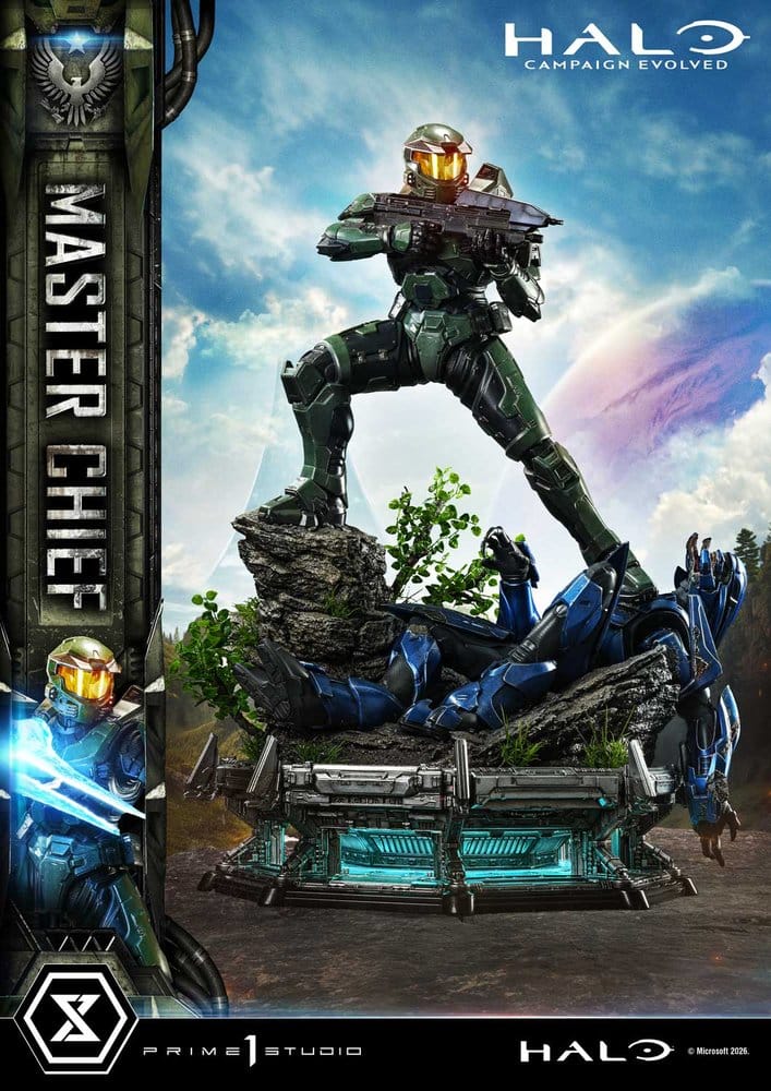 Halo Ultimate Premium Masterline Series Statue 1/4 CAMPAIGN EVOLVED MASTER CHIEF - 4
