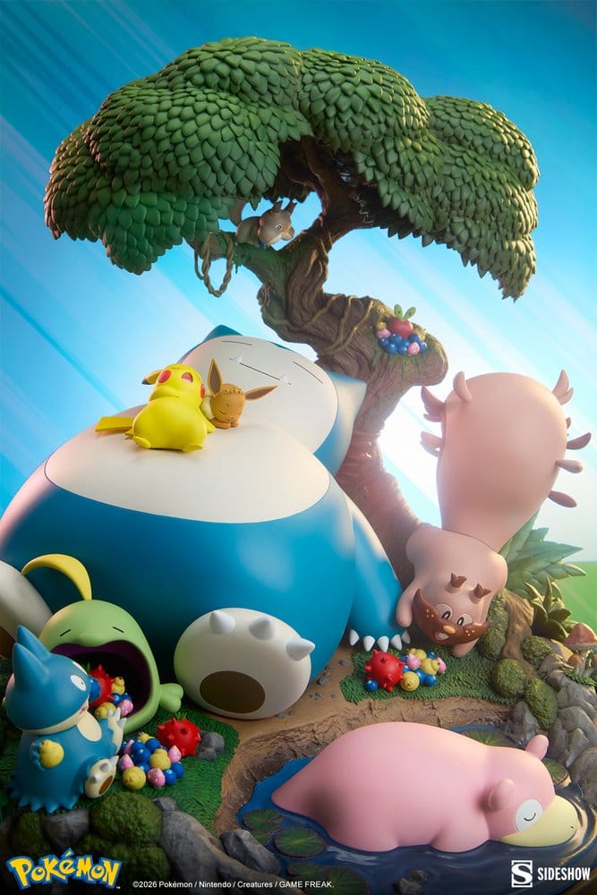 Pokémon Diorama Snorlax - 4