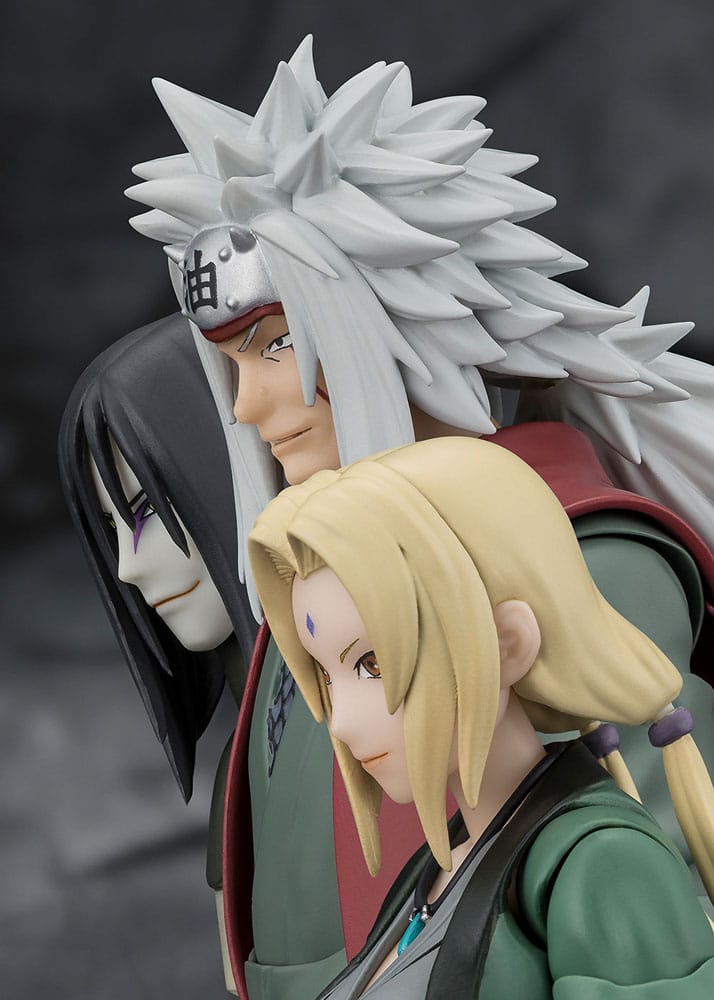Naruto S.H.Figuarts Action Figure JIRAIYA HIDDEN LEAF HEROIC MASTER SAGE (SAGE MODE SET) - 5